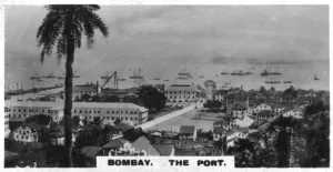 Indian Ocean Views Drucke: The port, Bombay, India, c1925
