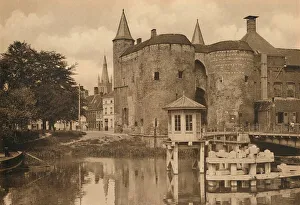 Belgian Historical Landmarks Drucke: Porte de Gand, c1928