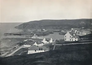 Coastal Village Life Drucke: Portpatrick - The Harbour, 1895
