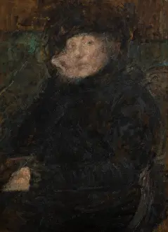 Porträt von Anna Ginzberg, um 1900. Künstler: Olga Boznanska