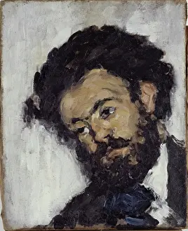 Drucke von Ein Porträt von Antoine-Fortune Marion, um 1871 - Ein Meisterwerk der Realismus und die Vorläufer des Impressionismus Paul Cezanne Drucke: Portrait eines Antoine-Fortuné Marion, um 1871