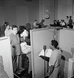 Jazz Legends Drucke: Portrait of Billy Eckstine and Nelson Riddle