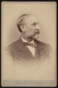 Porträt von Charles Devens (1820-1891), Vor 1891. Künstler: Samuel Montague Fassett