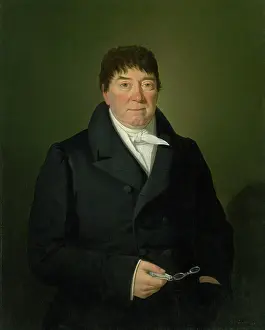 European Heritage Artwork Drucke: Portrait of a Citizen, 1850. Creator: Unknown