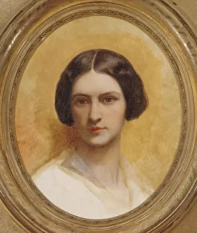 Musee De La Vie Romantique Collection Drucke: Portrait of Cornelia Marjolin-Scheffer. Creator: Ary Scheffer
