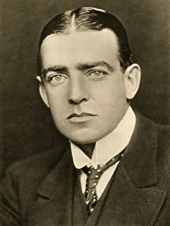 British Explorers In Antarctica Drucke: Portrait of E. H. Shackleton, c1905, (1909). Artist: George Charles Beresford