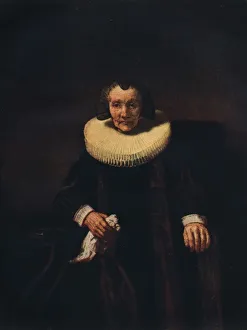 Rembrandt Drucke: Porträt von Margaretha de Geer