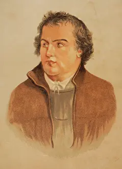 Martin Luther Drucke: Porträt von Martin Luther, (1483-1546), deutscher Theologe und Augustinermönch, 1886