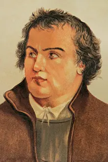 Martin Luther Drucke: Portrait von Martin Luther (1483-1546), deutscher Theologe und Augustinermönch, 1886.