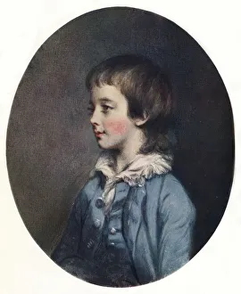 The Connoisseur Magazine Prints Drucke: Portrait of Master Bernard Astley, late 18th century, (1912). Artist: Daniel Gardner