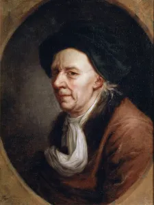 Porträt des Mathematikers Leonhard Euler,(1707-1783),deutsches Gemälde aus dem 18.Jahrhundert. Künstler: Joseph Friedrich August Darbes