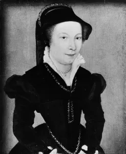 Black And White Oil Painting Drucke: Portrait of a Widow. Creator: Unknown