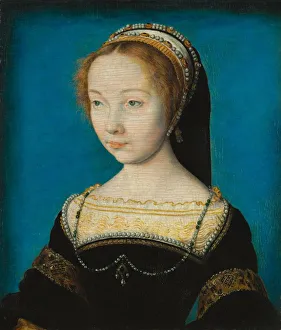 Porträt einer Frau, um 1540 von Corneille de Lyon (Flämisch)