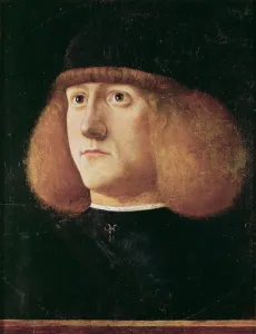 Young Man Oil Painting Drucke: Portrait of a Young Man