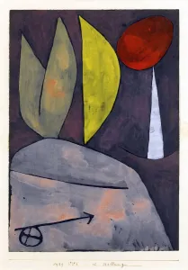Paul Klee Abstract Art Drucke: In Position