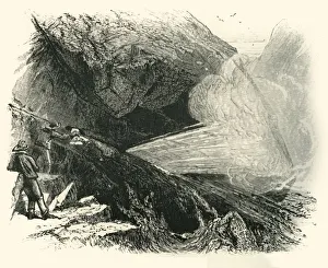 English Channel Scenery Drucke: The Post-Office and Bellows, c1870
