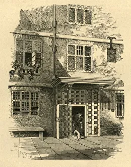 Black And White Prison Photos Drucke: The Poultry Compter, (1897). Creator: Unknown