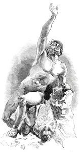 Das Letzte Gebet des Ajax, 1844. Schöpfer: Unbekannt.