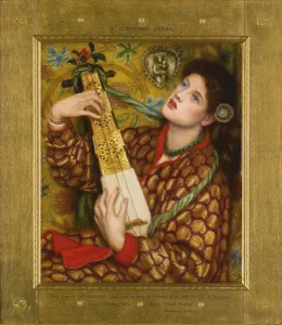 Ein Weihnachtsgeschenk / Ein Weihnachtskarl Künstler : Rossetti, Dante Gabriel (1828 - 1882)