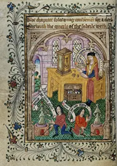 Vorbereitung von Experimenten, um 1477. Künstler: Unbekannt.