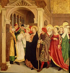 Presentation In The Temple Drucke: The Presentation in the Temple