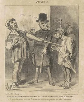 Antique Prints For Sale Drucke: Prestation... d'un... membre