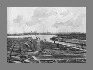Preston Drucke: Preston aus dem Westen um 1900 von Arthur Winter