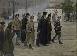 Die Priester wurden zum Gericht gebracht, 1922