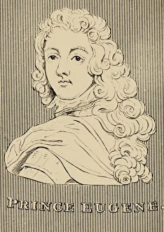 Prince Eugene Of Savoy Drucke: Prince Eugene, (1663-1736), 1830. Creator: Unknown