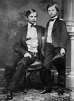 Fürst Ludwik und Fürst Ottokar zwischen 1910 bzw. 1915. Ersteller: Bain News Service