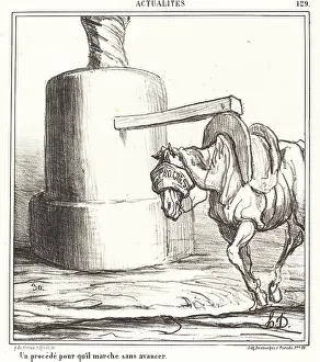 Black And White Lithography Drucke: Un procede pour qu'il marche sans avancer