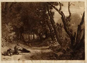 Joseph Mallord William Turner Artwork Drucke: Procris and Cephalus, 1812. Creator: Unknown