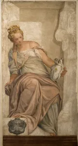 Paolo Veronese Art Drucke: Prudence, 1551