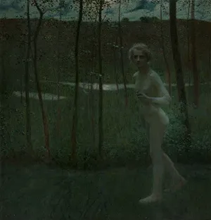 Drucke von Psyché, 1901. Im Bestand der Nationalgalerie Prag Amor Drucke: Psyché, 1901