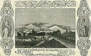 Mexican Landscape Photography Drucke: Puebla, 1849. Creator: Unknown