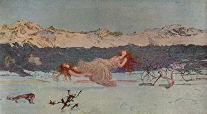 Die Bestrafung der Luxuskultur, 1891 (1935). Künstler: Giovanni Segantini