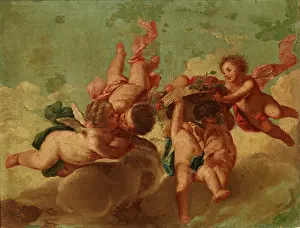 Heritage Italian Art Drucke: Putti, c1700. Creator: Unknown