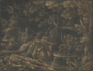 Die Pyramus und Thesea, um 1580 von unbekannter Hand geschaffen