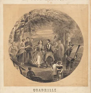 Fine Art Opera Images Drucke: The Quadrille