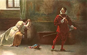 Die Auseinandersetzung, 1890-1925 (umgangssprachlich) oder Die Querelle, ca. 1902; Künstler unbekannt