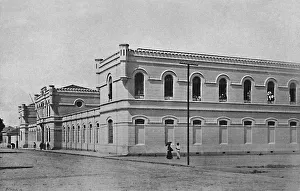 Sao Paulo Cityscape Drucke: Quartel da Luz, (Barracks of Light), 1895. Artists: Wilhelm Gaensly, Rudolf Friedrich Fra