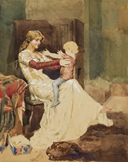 Königin Blanca / Studium, 1876 / Schöpfer : Albert Edelfelt