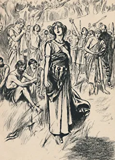 Königin Boiadiza und ihre Soldaten, um 1907
