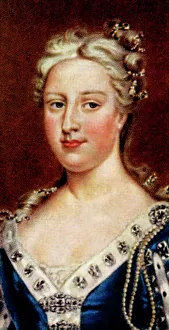 English Royal Women Drucke: Queen Caroline
