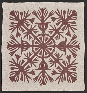 Heritage Art USA Drucke: Quilt, about 1900. Creator: Unknown