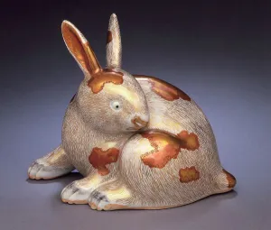 Heritage Art From Japan Drucke: Rabbit, Second half of 19th century. Creator: Unknown
