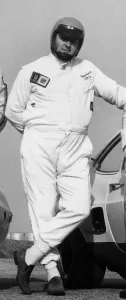 Black And White Racing Photos Drucke: Racing Driver Gerry Marshall. Creator: Unknown