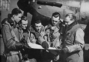 Royal Air Force Pilots Drucke: RAF bomber crew, 1941