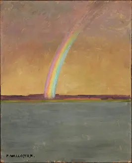 Felix Vallotton Art Drucke: The Rainbow, c1909. Creator: Vallotton, Felix Edouard (1865-1925)
