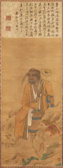 Japanese Traditional Clothing Drucke: Rakan, 1803. Creator: Unknown